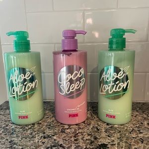 PINK BODY OIL LOTION